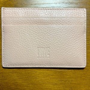 Frye and Co. Baby Pink Pastel Card Case. New with Tags!